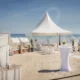 Strandhochzeit Usedom in Ahlbeck Zelt am Strand