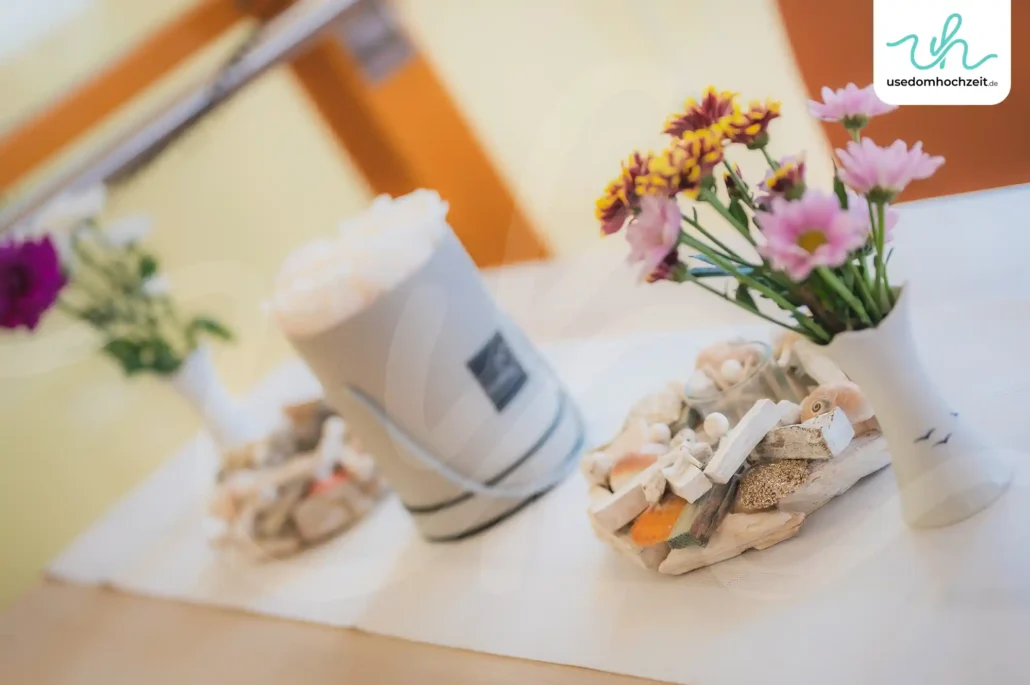 Standesamt Liftcafe Zinnowitz Deko Detail