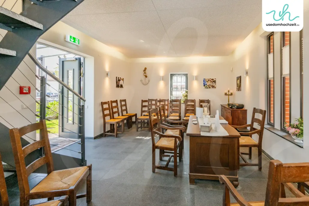 Standesamt Ahlbeck Trauzimmer Eingang
