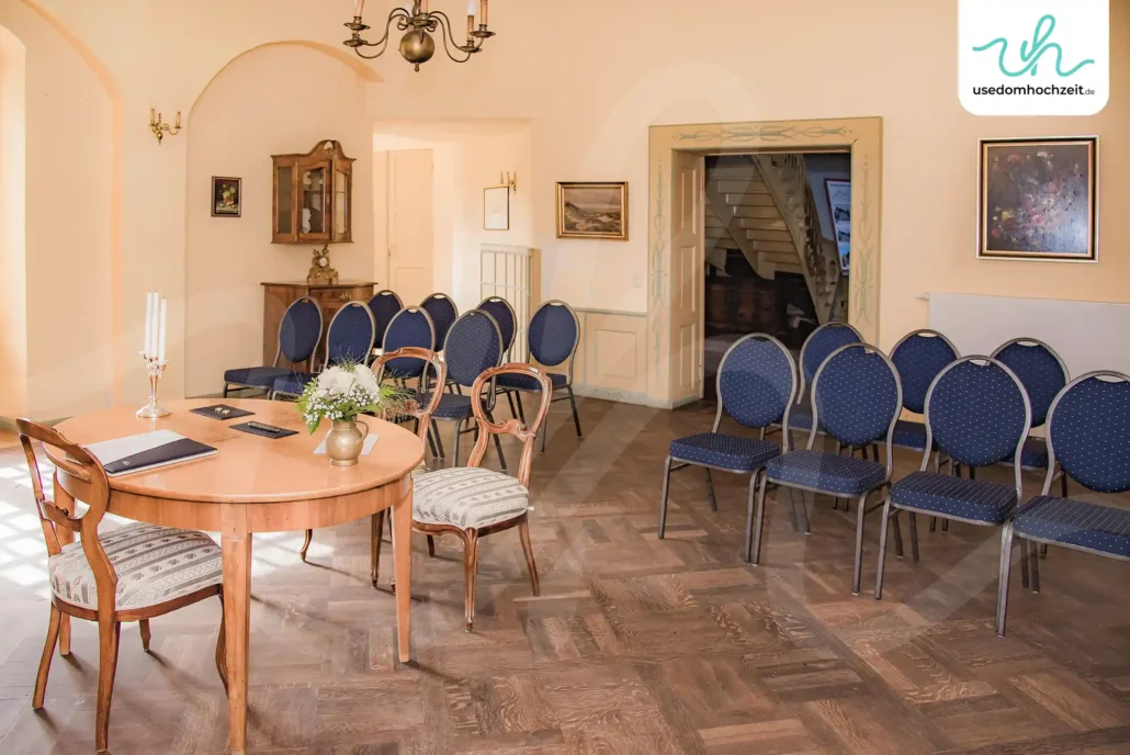 Trauraum im Schloss Stolpe
