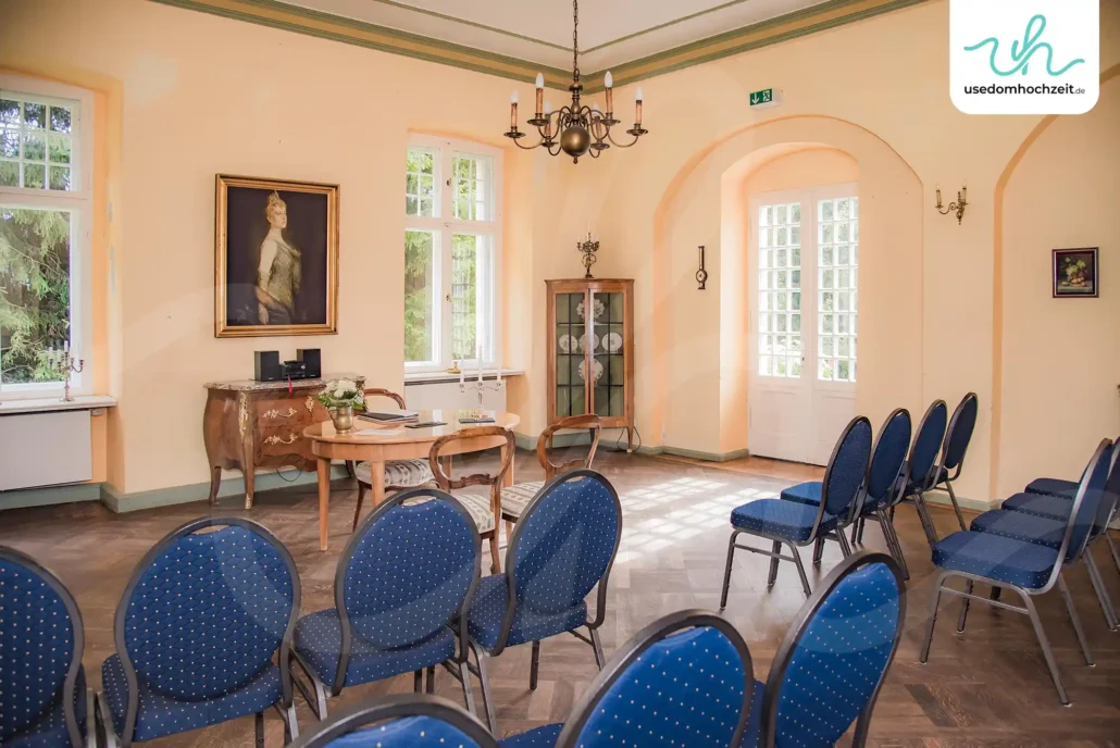 Trauzimmer im Schloss Stolpe