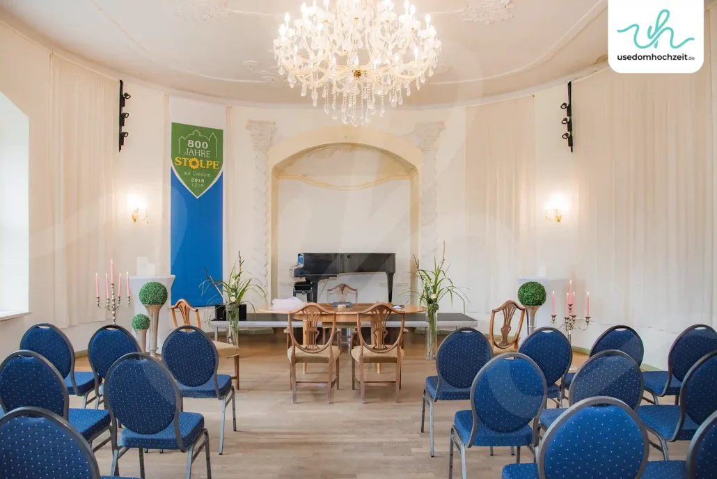 Innenaufnahme Schloss Stolpe